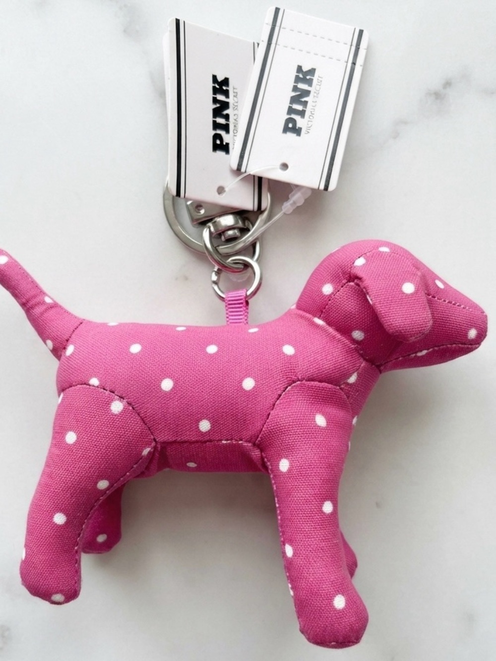 Victoria’s Secret PINK Micro Dog Keychain Charm
